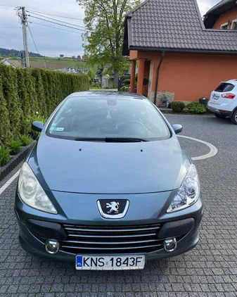 barlinek Peugeot 307 CC cena 14000 przebieg: 192235, rok produkcji 2007 z Barlinek